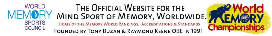 The Official Website For The Mind Of Sport of Memory, Worldwide, Home of Memmory World Rankings, Accreditations and standards